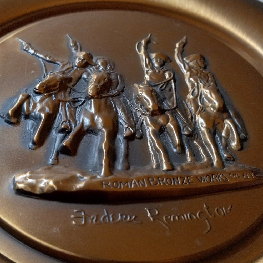 Frederic Remington plate 
